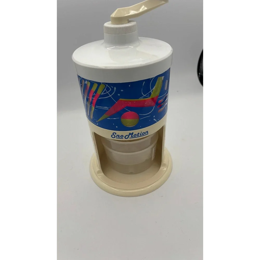 Back to Basics Sno Motion Ice Shaver Unisex OS Blue 90s Retro Snow Cone Maker